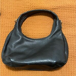 Elegant Black Leather Women's Bag